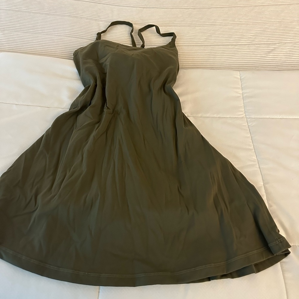 Athlectic Olive Green Women's Dress